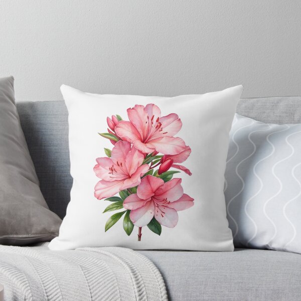 Item preview, Azalea flower watercolor painting.  designed and sold by Pram106.