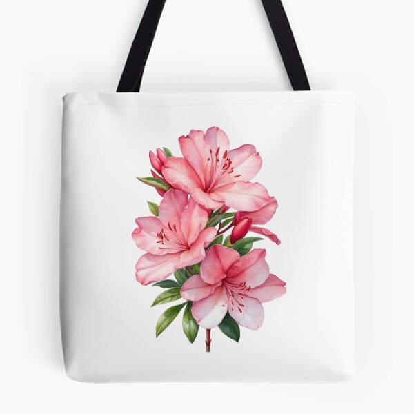 Item preview, Azalea flower watercolor painting.  designed and sold by Pram106.