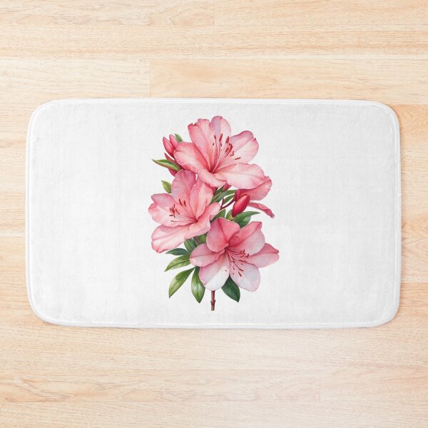 Item preview, Azalea flower watercolor painting.  designed and sold by Pram106.