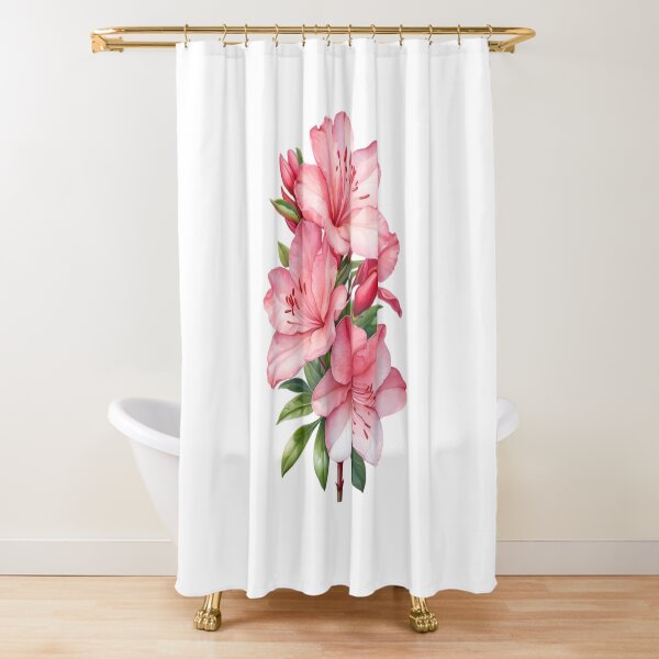 Item preview, Azalea flower watercolor painting.  designed and sold by Pram106.