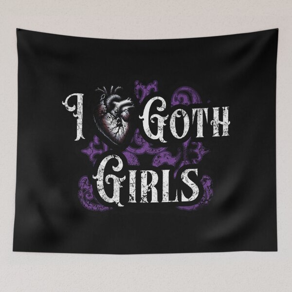 Item preview, I Love Goth Girls designed and sold by SRZT.