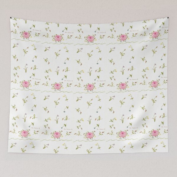 Item preview, MI MI"s Garden with Rose Boarder designed and sold by lissi kaplan.
