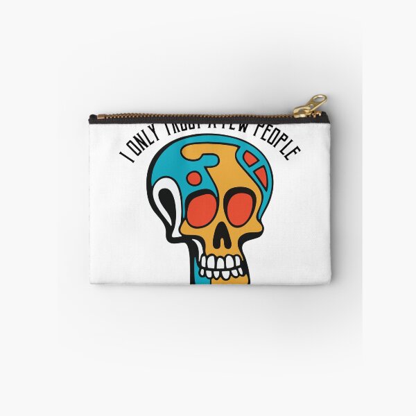 Item preview, I only trust a Few People Skull Art! designed and sold by AbuBabaStickers.