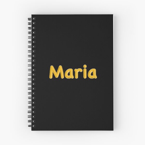 Item preview, Golden Balloon Maria Name Label (Black) designed and sold by NormadWorld.