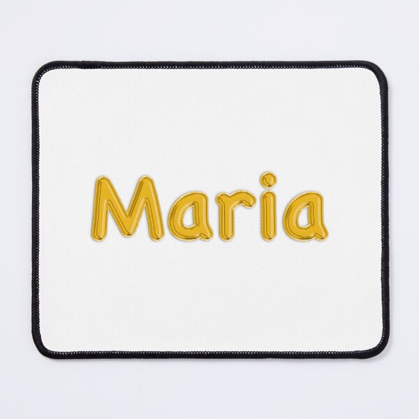 Item preview, Golden Balloon Maria Name Label designed and sold by NormadWorld.