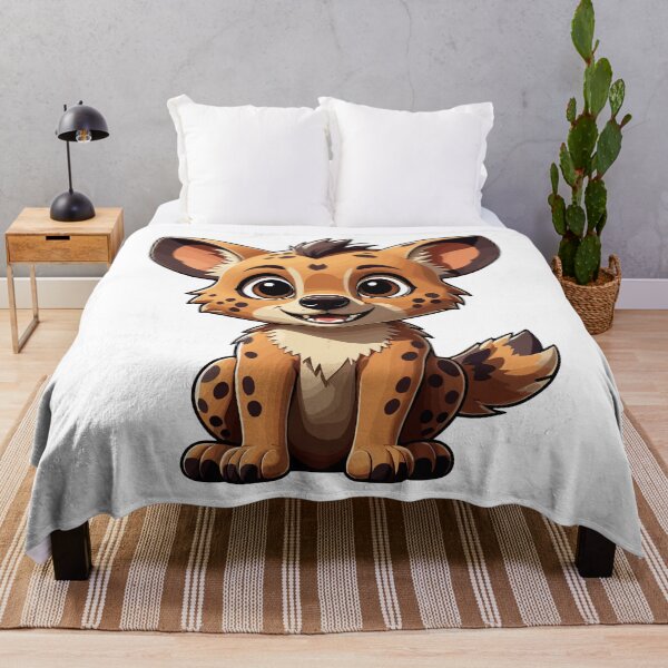 Item preview, Delightful Hyena Cub Cartoon Portrait designed and sold by SCG-designs.