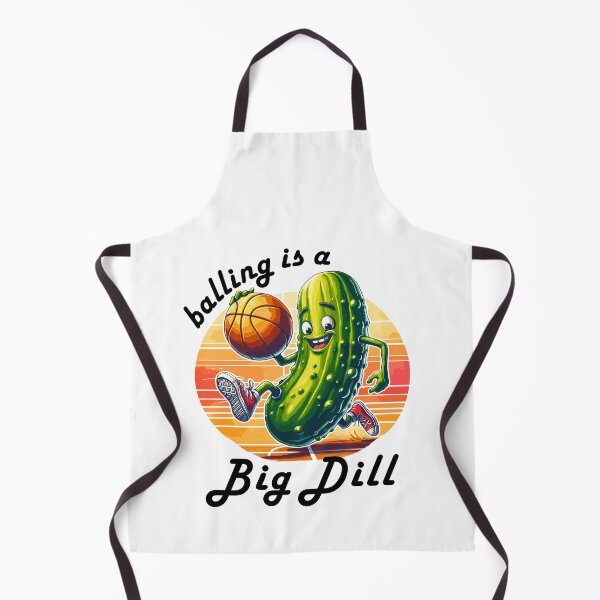 Item preview, Pickle Playing Basketball Balling Is A Big Dill designed and sold by CosyTeal.
