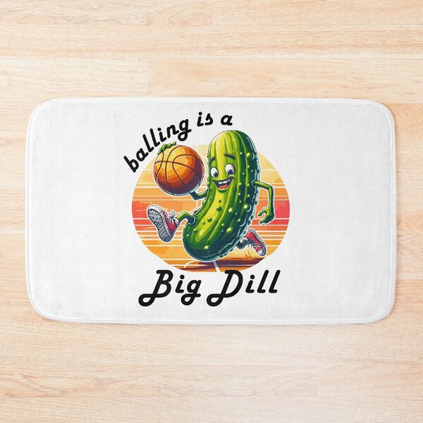 Item preview, Pickle Playing Basketball Balling Is A Big Dill designed and sold by CosyTeal.