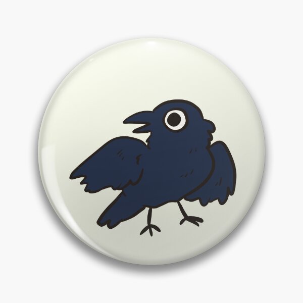 Item preview, Surprised crow designed and sold by Mayarart.