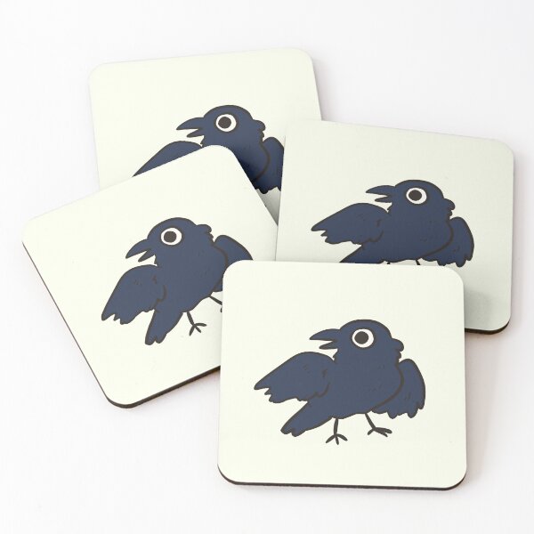 Item preview, Surprised crow designed and sold by Mayarart.
