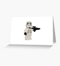 LEGO Stormtrooper Greeting Card