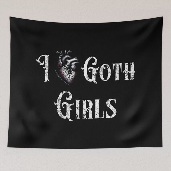 Item preview, I Love Goth Girls designed and sold by SRZT.
