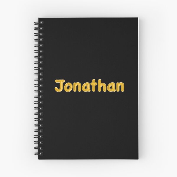 Item preview, Golden Balloon Jonathan Name Label (Black) designed and sold by NormadWorld.
