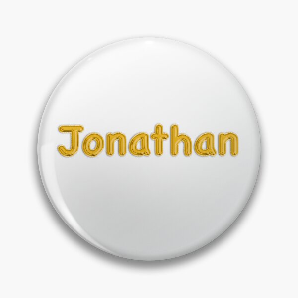 Item preview, Golden Balloon Jonathan Name Label designed and sold by NormadWorld.