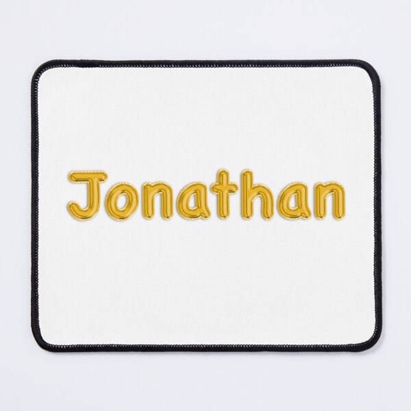 Item preview, Golden Balloon Jonathan Name Label designed and sold by NormadWorld.