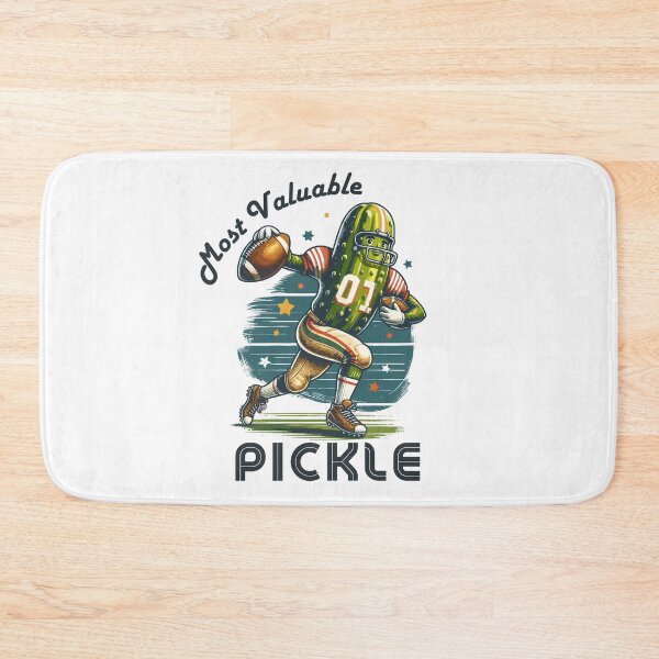 Item preview, Pickle Playing Football Mvp designed and sold by CosyTeal.