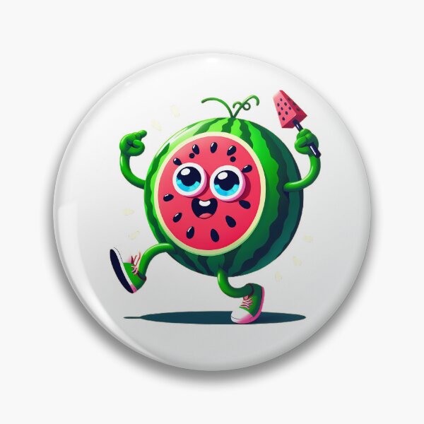 Item preview, Dancing Food: dancing watermelon designed and sold by CreativeSparkzz.