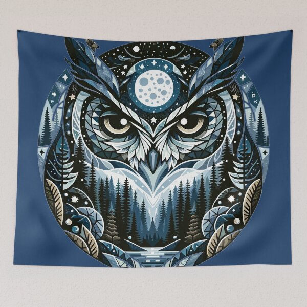 Item preview, Owl III designed and sold by FarbenFabel.