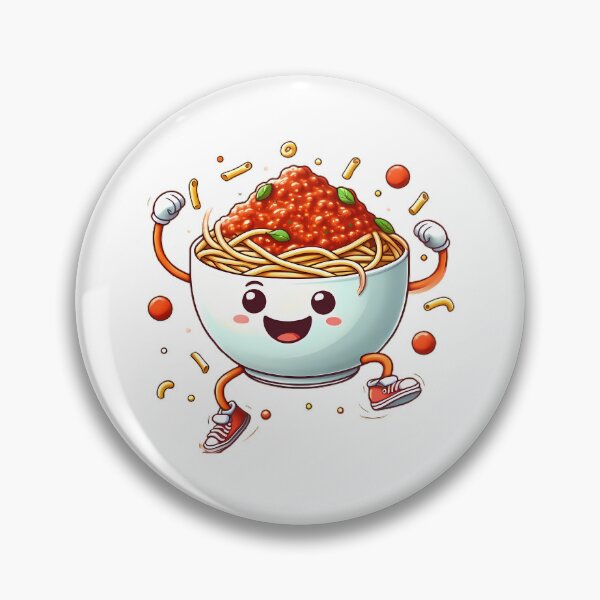 Item preview, Dancing Food: dancing spaghetti Bolognese designed and sold by CreativeSparkzz.