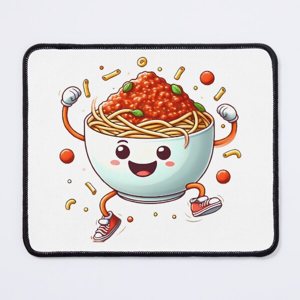 Item preview, Dancing Food: dancing spaghetti Bolognese designed and sold by CreativeSparkzz.