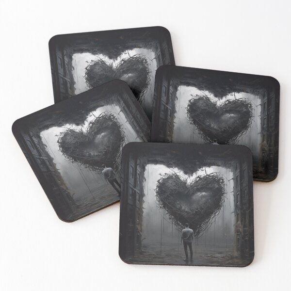 Item preview, Can you hear the echos of my heart designed and sold by MrSpookyart.