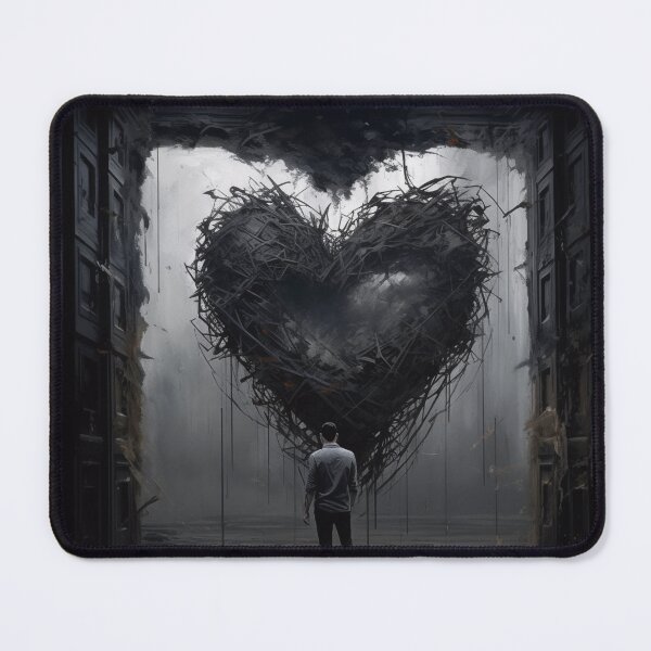 Item preview, Can you hear the echos of my heart designed and sold by MrSpookyart.