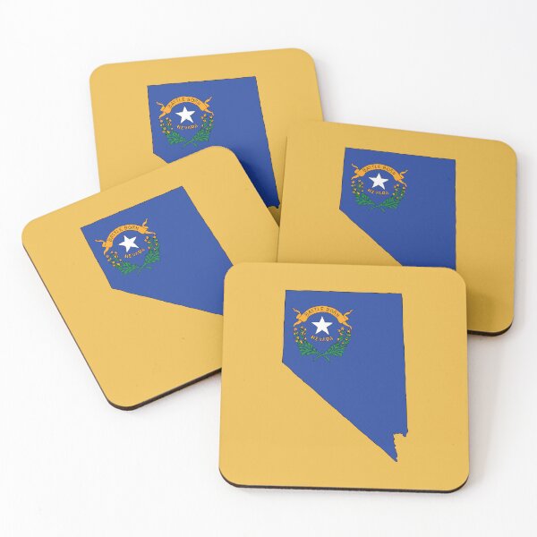 Item preview, Nevada state shape flag designed and sold by Rachael Taylor.