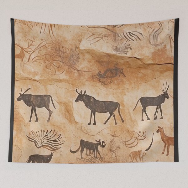 Item preview, The Caveman Art Gallery - 6 designed and sold by nyathiwa.