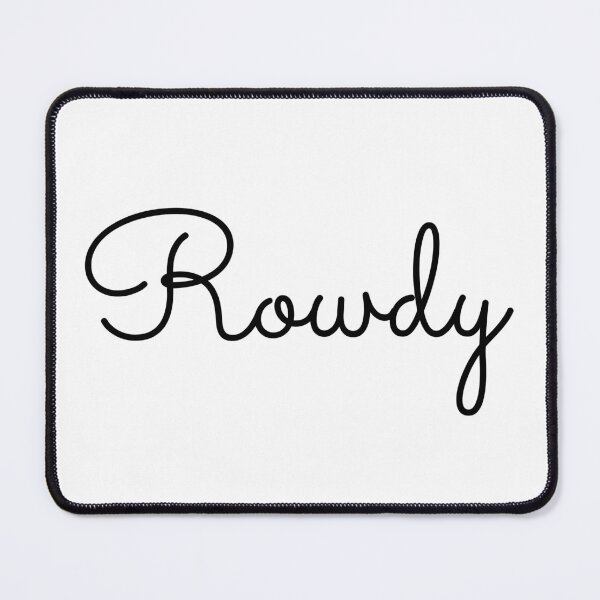 Item preview, Writing Rowdy Name Label designed and sold by NormadWorld.
