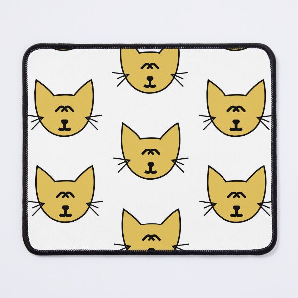 Item preview, mustard cat designed and sold by cutenesss.