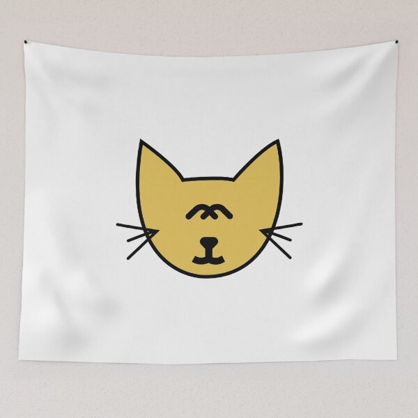 Item preview, mustard cat designed and sold by cutenesss.