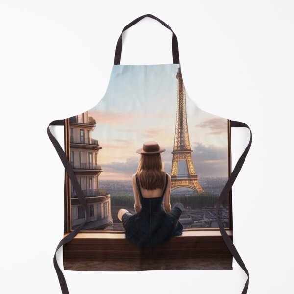 Item preview, Emily in Paris with Eiffel Tower designed and sold by JackFreestone.