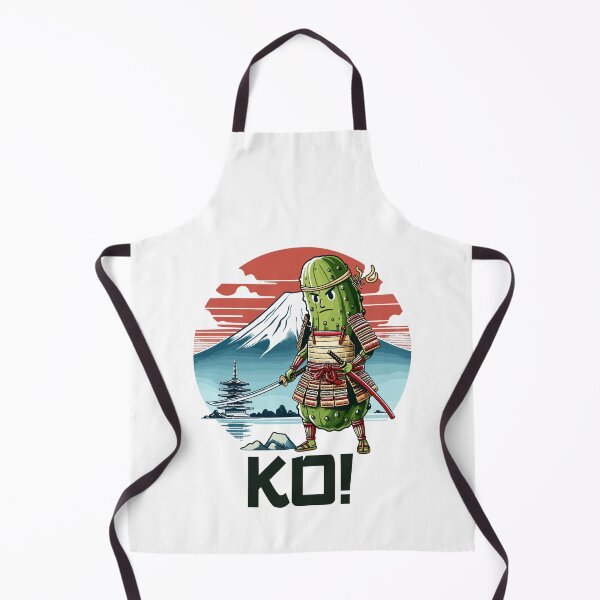 Item preview, Pickle Samurai And Mount Ko Japanese Retro designed and sold by CosyTeal.