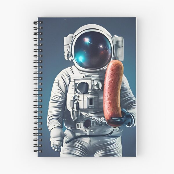 Item preview, sausage astronaut designed and sold by Frizzanteworld.