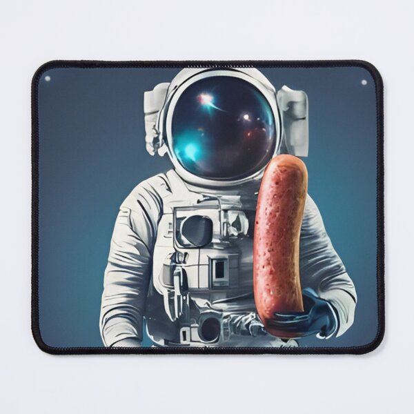 Item preview, sausage astronaut designed and sold by Frizzanteworld.