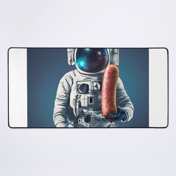 Item preview, sausage astronaut designed and sold by Frizzanteworld.
