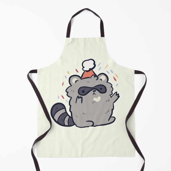 Item preview, Birthday Raccoon illustration designed and sold by Mayarart.