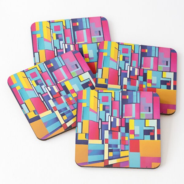 Item preview, abstract city designed and sold by Raizdigital.