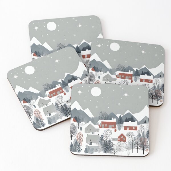 Item preview, Winter painting designed and sold by ArtbyEdith.