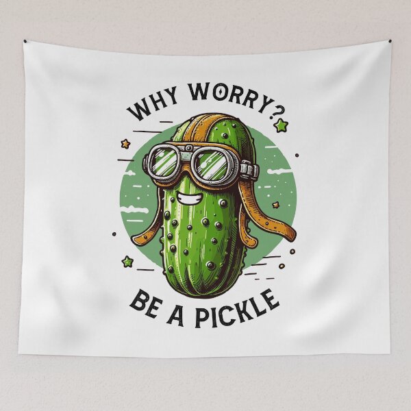 Item preview, Pickle Wearing Goggles Be A Pickle designed and sold by CosyTeal.
