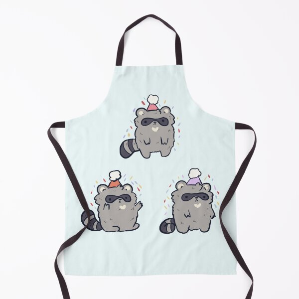 Item preview, Birthday Raccoon illustration pack designed and sold by Mayarart.