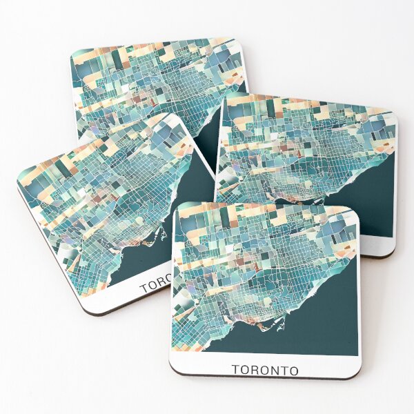 Item preview, Toronto Canada Named City Map - Lush Green designed and sold by StylishStacks.