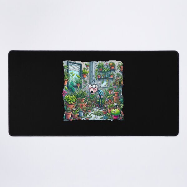 Item preview, Chaos in the Greenhouse: A Comical Plant Overgrowth Encounter designed and sold by ChromaticBlend.