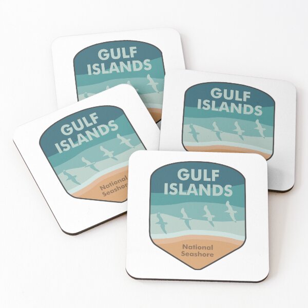 Item preview, Gulf Islands National Seashore Seagulls designed and sold by Esskay Designs.