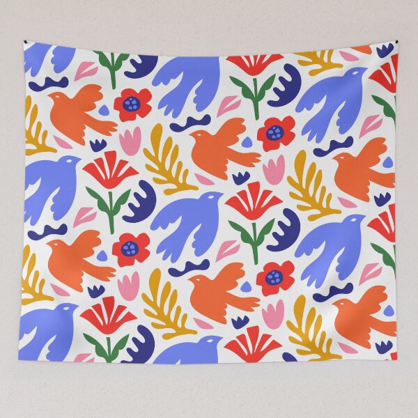 Item preview, Matisse Bird Pattern Design designed and sold by Retr0Tshirts.