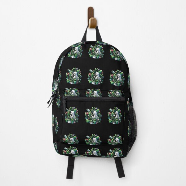 Item preview, Enchanted Greenhouse: Mystical Creature Amidst Lush Botanicals designed and sold by ChromaticBlend.