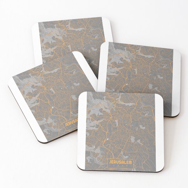 Item preview, Jerusalem City Map of Israel - Bauhaus designed and sold by deMAP.