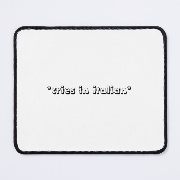 Item preview, Cries In Italian designed and sold by erion-store.