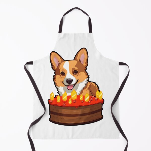 Item preview, Birthday Cake Happy Corgi designed and sold by AngelinaBezm.