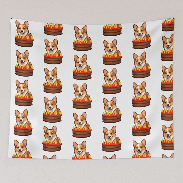 Item preview, Birthday Cake Happy Corgi designed and sold by AngelinaBezm.